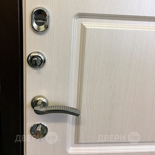 Входная металлическая Дверь Ратибор Трио Лиственница Беж в Лыткарино