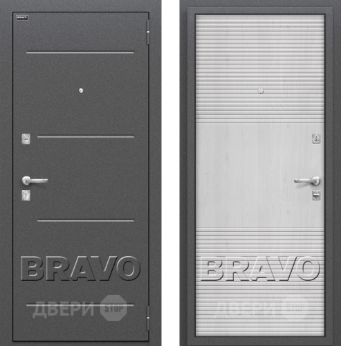 Входная металлическая Дверь Bravo Оптим Фит Pine Feelwood в Лыткарино