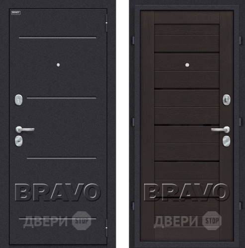 Входная металлическая Дверь Bravo Оптим Техно Eterno в Лыткарино