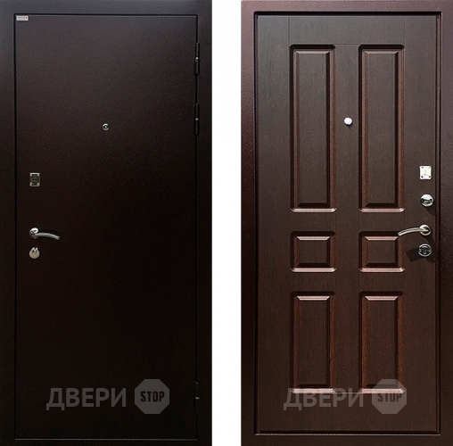 Входная металлическая Дверь Ратибор Комфорт Орех премиум в Лыткарино