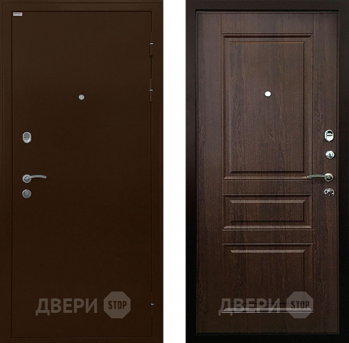 Входная металлическая Дверь Ратибор Статус Венге Капучино Винорит в Лыткарино