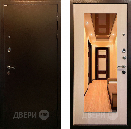 Входная металлическая Дверь Ратибор Милан 3К зеркало Экодуб в Лыткарино