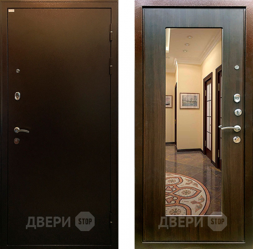 Входная металлическая Дверь Ратибор Милан зеркало Эковенге в Лыткарино