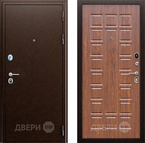 Входная металлическая Дверь АСД Спартак Орех темный в Лыткарино