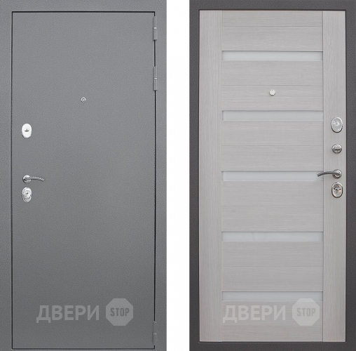 Входная металлическая Дверь Снедо Люкс Белая Лиственница 3К в Лыткарино