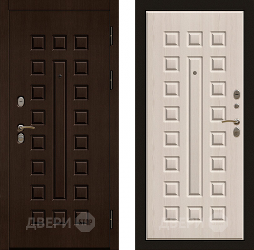 Входная металлическая Дверь Райтвер Р-Сенат Беленый Дуб в Лыткарино