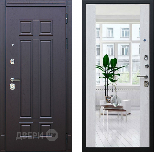 Входная металлическая Дверь АСД Виват с зеркалом  в Лыткарино