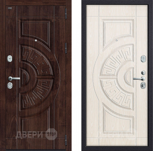 Дверь Groff P3-312 Темная вишня/ Беленый дуб в Лыткарино