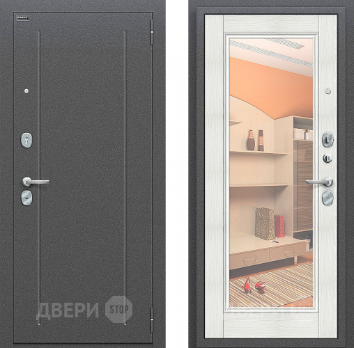 Входная металлическая Дверь Bravo Оптим Флэш Bianco Veralinga в Лыткарино