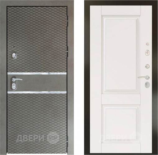 Входная металлическая Райтвер Плаза Графит/Крем в Лыткарино