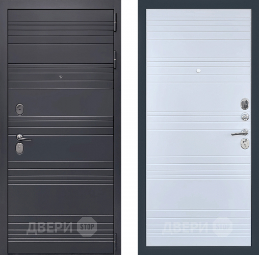 Входная металлическая Дверь Престиж Лига Белый матовый в Лыткарино
