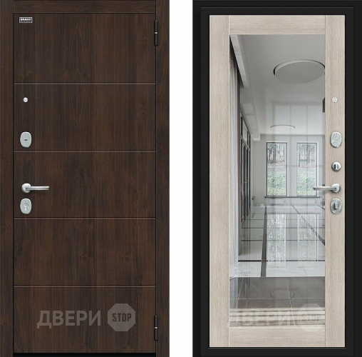 Входная металлическая Дверь Bravo Флэт Kale Almon/Cappuccino Veralinga в Лыткарино
