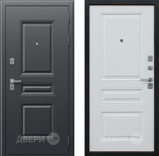 Входная металлическая Дверь АСД Терморазрыв Диксон Белый матовый в Лыткарино