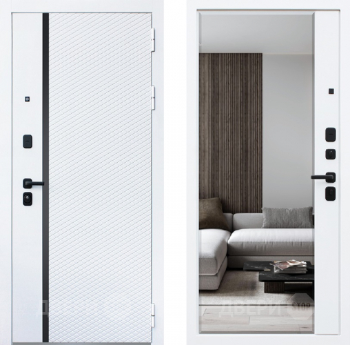 Входная металлическая Дверь АСД Ливерпуль с зеркалом в Лыткарино