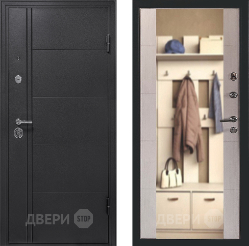 Дверь Форпост Эверест Зеркало Беленый дуб в Лыткарино