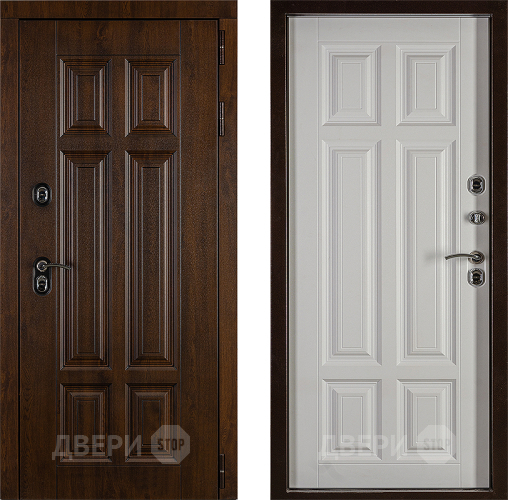 Дверь Заводская Урал ПП Лайт 3К Вайт (с терморазрывом) в Лыткарино