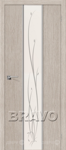 Межкомнатная дверь Глейс-2 Twig (3D Cappuccino) в Лыткарино