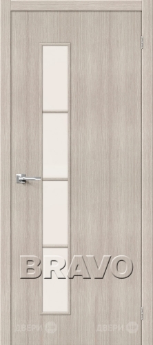 Межкомнатная дверь Тренд-4 (Cappuccino Veralinga) в Лыткарино