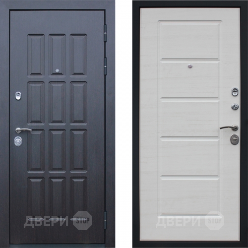 Входная металлическая Дверь АСД Фортуна Беленый дуб поперечный в Лыткарино