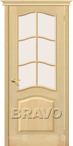 Межкомнатная дверь со стеклом М7 (Без отделки) в Лыткарино