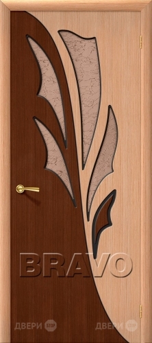 Межкомнатная дверь со стеклом Дуэт (Дуб) в Лыткарино