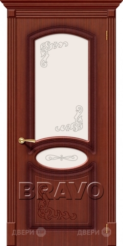 Межкомнатная дверь со стеклом Азалия (Макоре) в Лыткарино