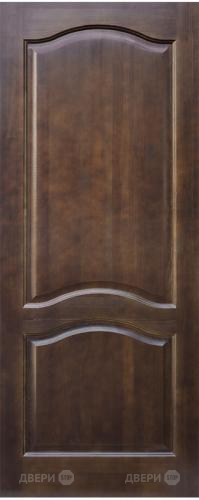 Межкомнатная дверь 7-ПГ темный лак в Лыткарино