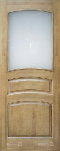 Межкомнатная дверь 16-ПО светлый лак в Лыткарино
