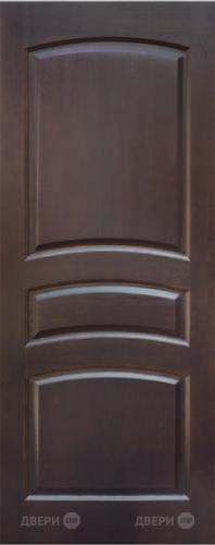 Межкомнатная дверь 16-ПГ темный лак в Лыткарино