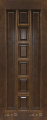 Межкомнатная дверь 11-ПГ темный лак в Лыткарино