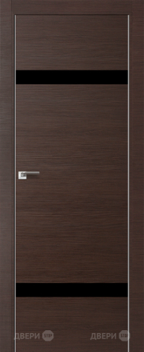 Межкомнатная дверь ProfilDoors 3Z венге кроскут (черный лак) в Лыткарино