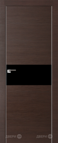Межкомнатная дверь ProfilDoors 4Z венге кроскут (черный лак) в Лыткарино