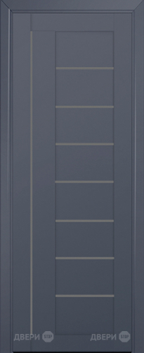 Межкомнатная дверь ProfilDoors 17U антрацит (графит) в Лыткарино