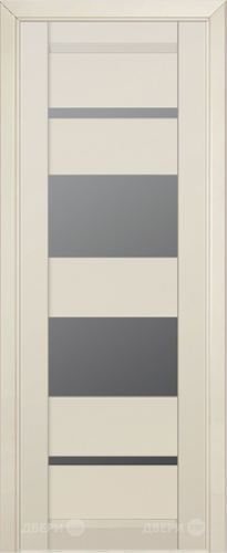 Межкомнатная дверь ProfilDoors 72U магнолия сатинат (графит) в Лыткарино