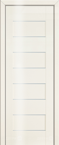 Межкомнатная дверь ProfilDoors 45L магнолия люкс (графит) в Лыткарино