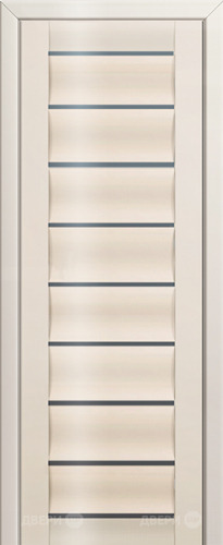 Межкомнатная дверь ProfilDoors 76L магнолия люкс (графит) в Лыткарино