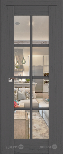 Межкомнатная дверь ProfilDoors 101X пекан темный (матовое) в Лыткарино