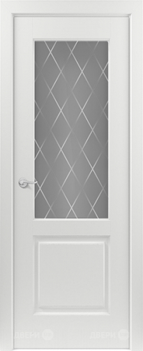 Межкомнатная дверь Венеция ПО RAL 9003 (ромб) в Лыткарино