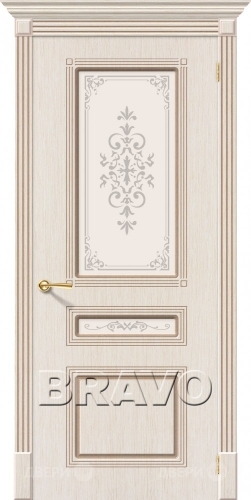 Межкомнатная дверь со стеклом Стиль (БелДуб) в Лыткарино