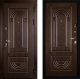 Входная металлическая Дверь Сударь МД-32 Венге в Лыткарино