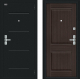 Входная металлическая Дверь Bravo Нео Букле черное/Wenge Veralinga в Лыткарино