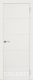 Межкомнатная дверь Граффити 2 ПГ белая эмаль в Лыткарино