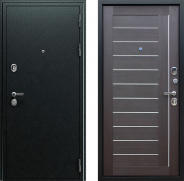 Дверь АСД Соло Орех рифленый 860х2050 мм