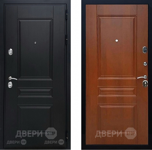 Входная металлическая Дверь Геркон (Gercon) Лондон панель МДФ Итальянский орех в Лыткарино