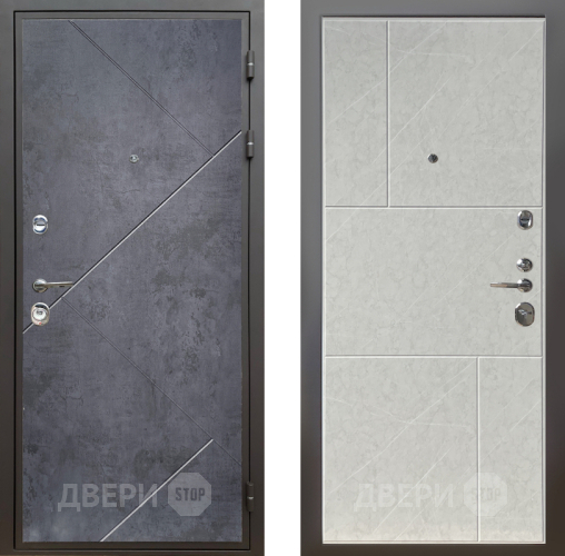 Входная металлическая Дверь Шелтер (SHELTER) Комфорт Бетон урбан индиго 9 Гранит лава лайт в Лыткарино