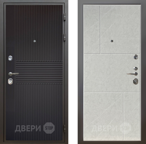 Входная металлическая Дверь Шелтер (SHELTER) Комфорт Черная шагрень 9 Гранит лава лайт в Лыткарино