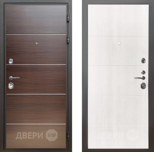 Входная металлическая Дверь Шелтер (SHELTER) Комфорт Венге структурный горизонт 7 Дуб филадельфия крем в Лыткарино