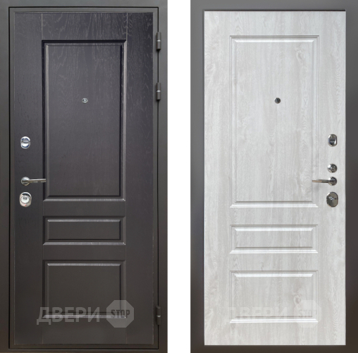 Входная металлическая Дверь Шелтер (SHELTER) Комфорт Дуб английский 2 Сосна белая в Лыткарино