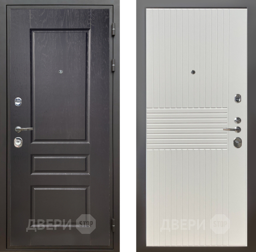 Дверь Шелтер (SHELTER) Комфорт Дуб английский 10 Силк Сноу в Лыткарино