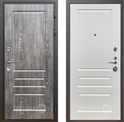 Дверь Шелтер (SHELTER) Комфорт Дуб шале серебро 1 Белый ясень в Лыткарино